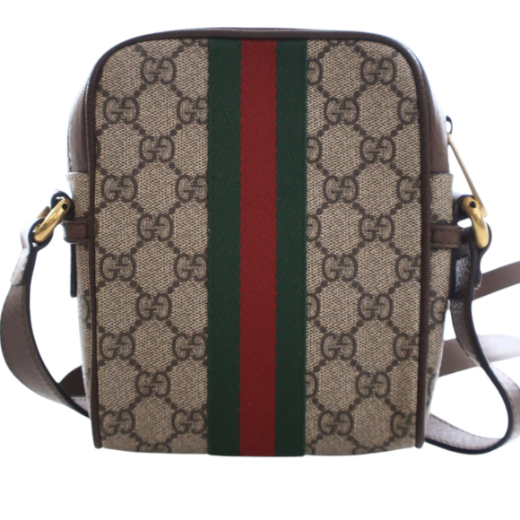 Pre-Loved Gucci Mini GG Supreme Ophidia Crossbody - Picture 3 of 12